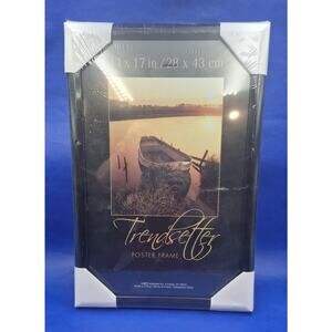 Trendsetter Black 11x17 Poster Frame New Sealed